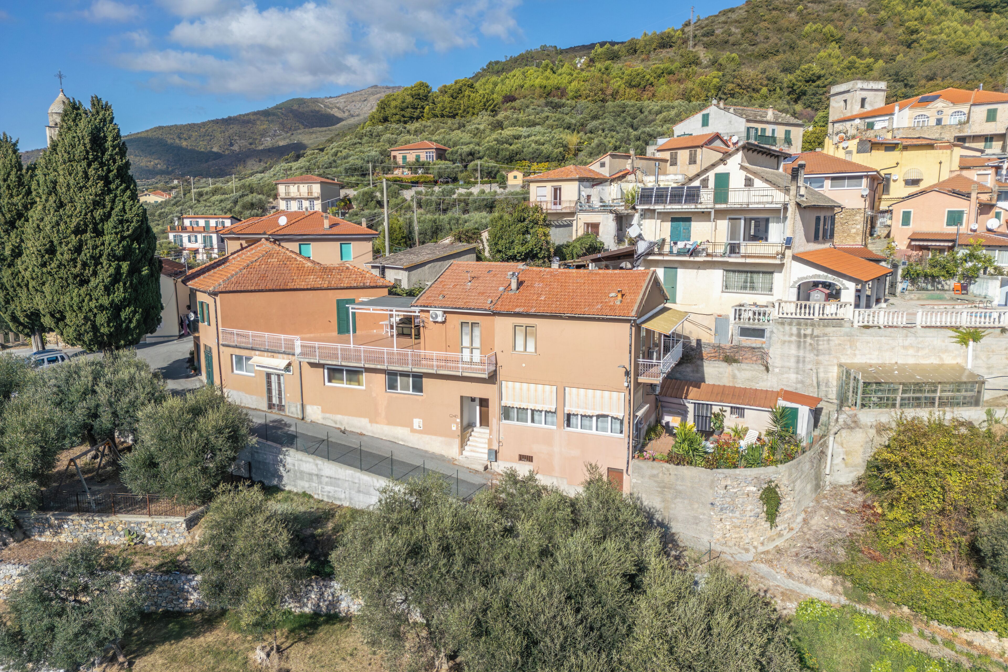 Fassade der Unterkunft