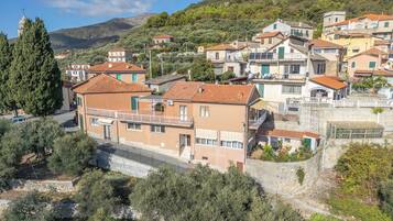 Fassade der Unterkunft