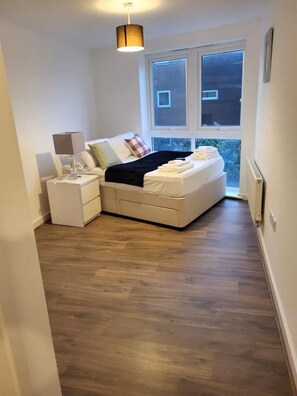 2 bedrooms, iron/ironing board, travel crib, free WiFi