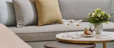 Ropa de cama de alta calidad y caja fuerte