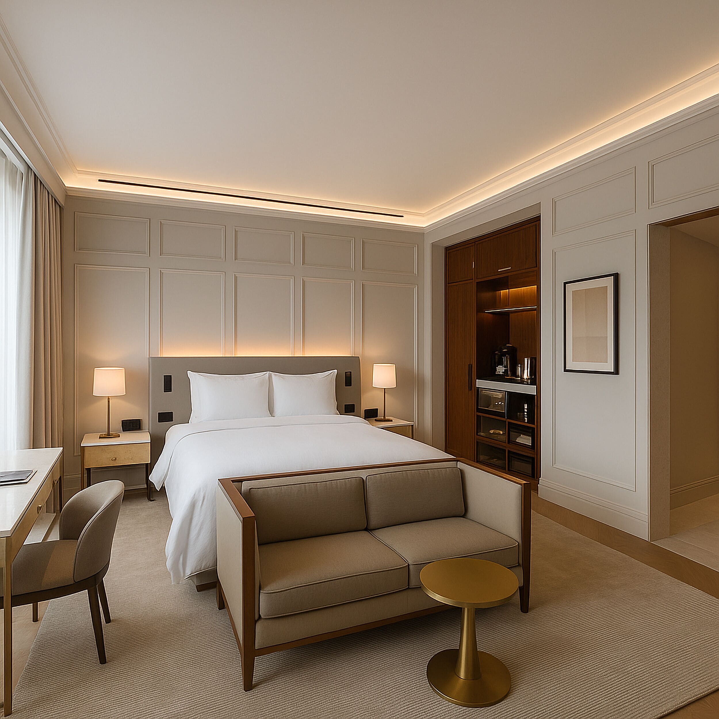 Premium bedding, in-room safe, laptop workspace, blackout drapes