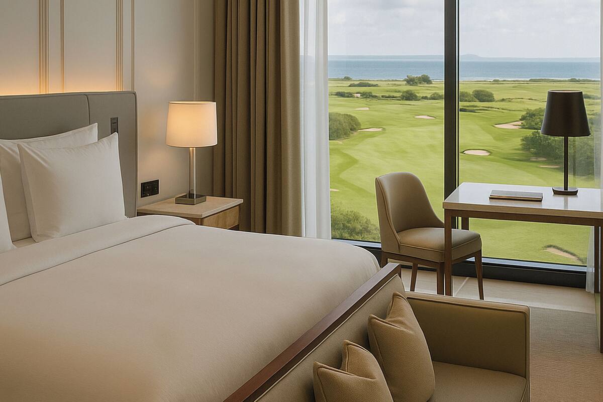 Premium bedding, in-room safe, blackout drapes, iron/ironing board