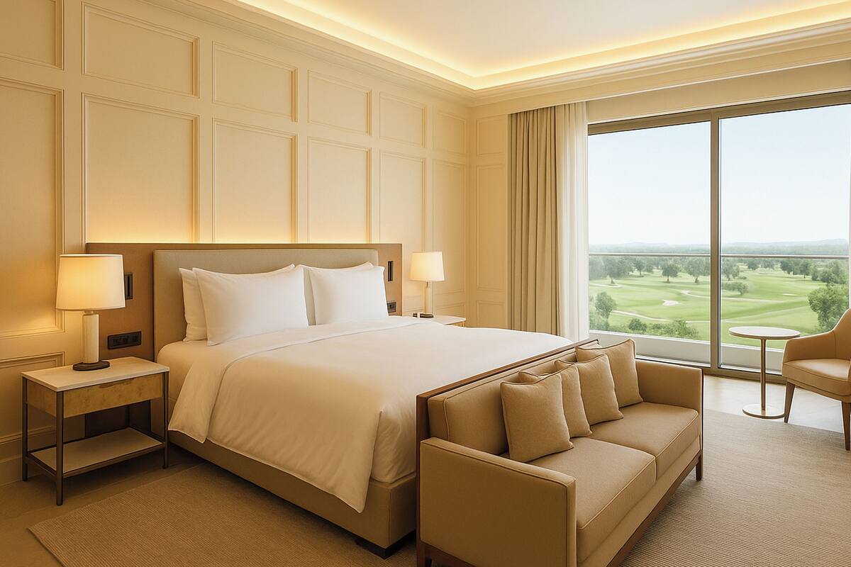 Premium bedding, in-room safe, blackout drapes, iron/ironing board