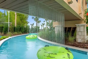 A heated pool - Luxury 5BR Villa at Windsor Island Resort (Davenport)