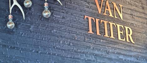 Overnatningsstedets facade