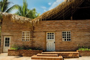 Fassade der Unterkunft