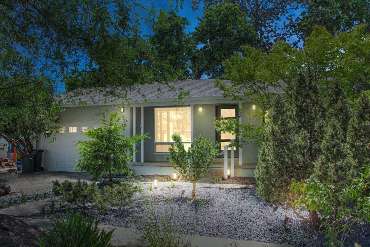 Front of property - evening/night