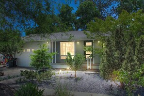 Front of property - evening/night