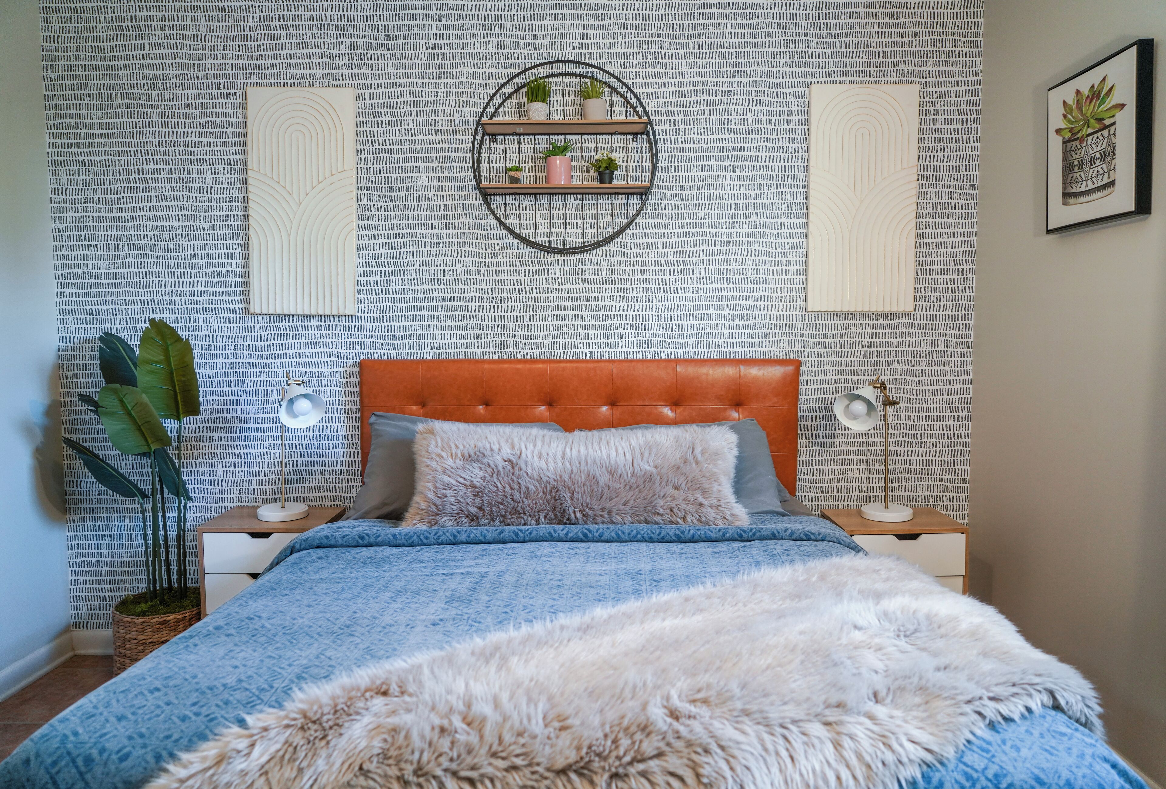 1 bedroom, iron/ironing board, internet, bed sheets