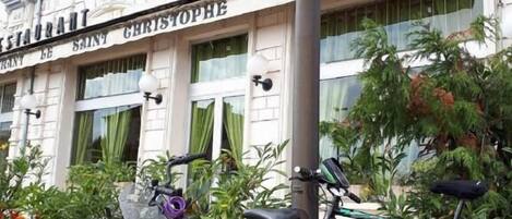 Façade de l’hébergement