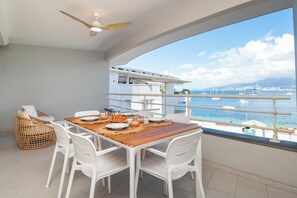 Căn hộ Deluxe, quang cảnh biển | Hiên