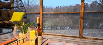 Lakefront Home • Screened Porch + Game Room • near Furniture Market • HPU