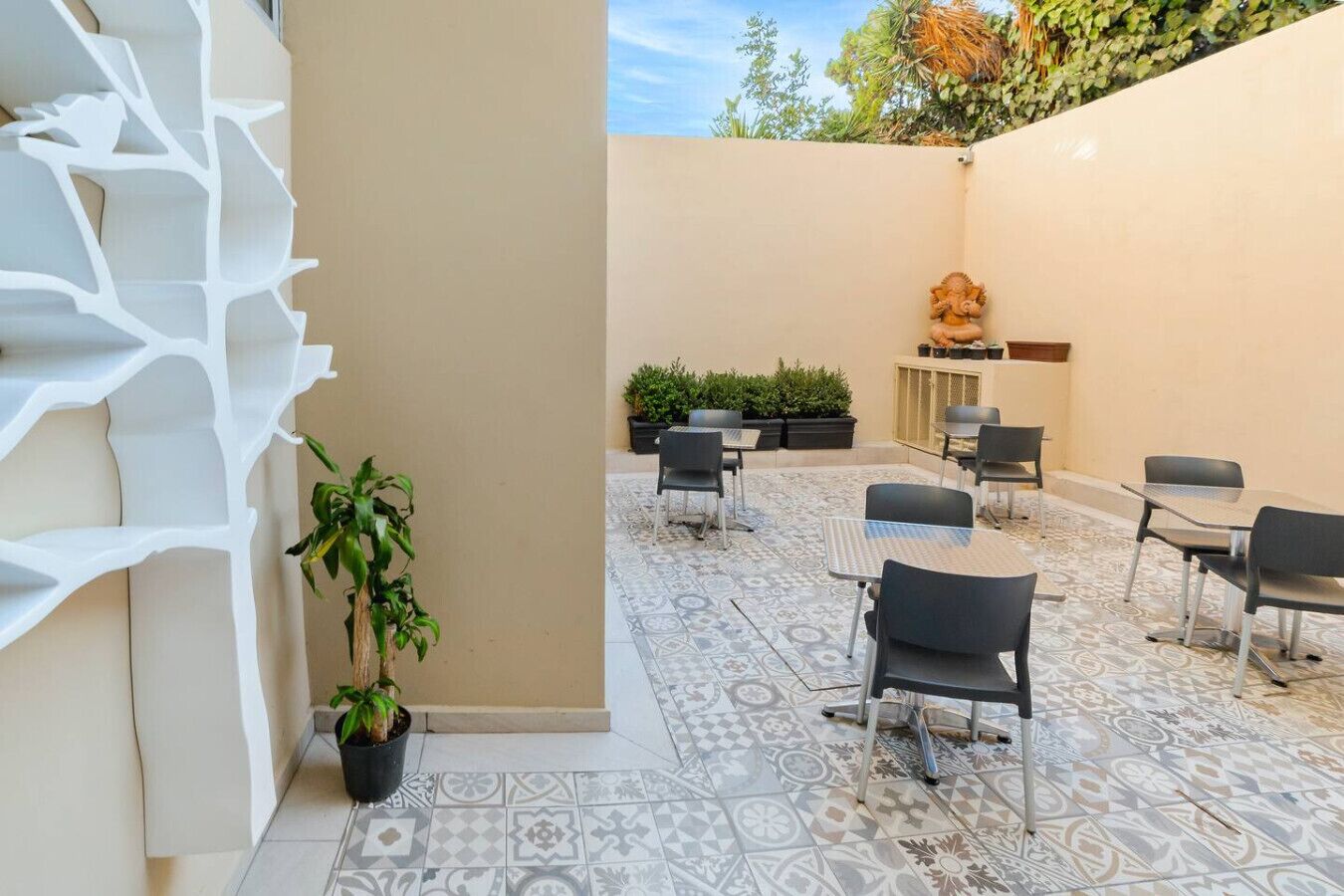 Restaurante al aire libre