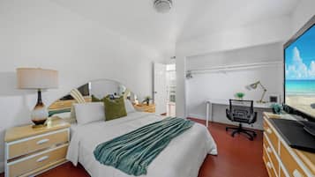 4 habitaciones, escritorio, tabla de planchar con plancha y wifi gratis