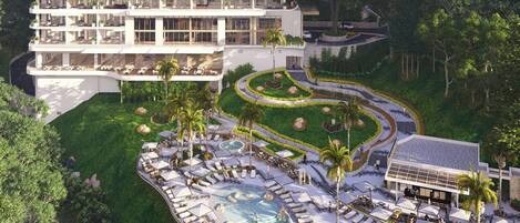 Fassade der Unterkunft