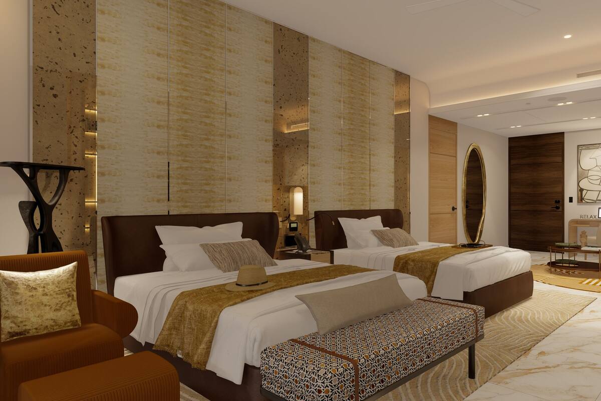 Suite, 2 habitaciones, balcón, vista al mar | Escritorio y wifi gratis