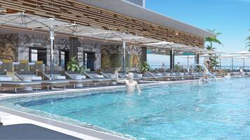 Alberca al aire libre