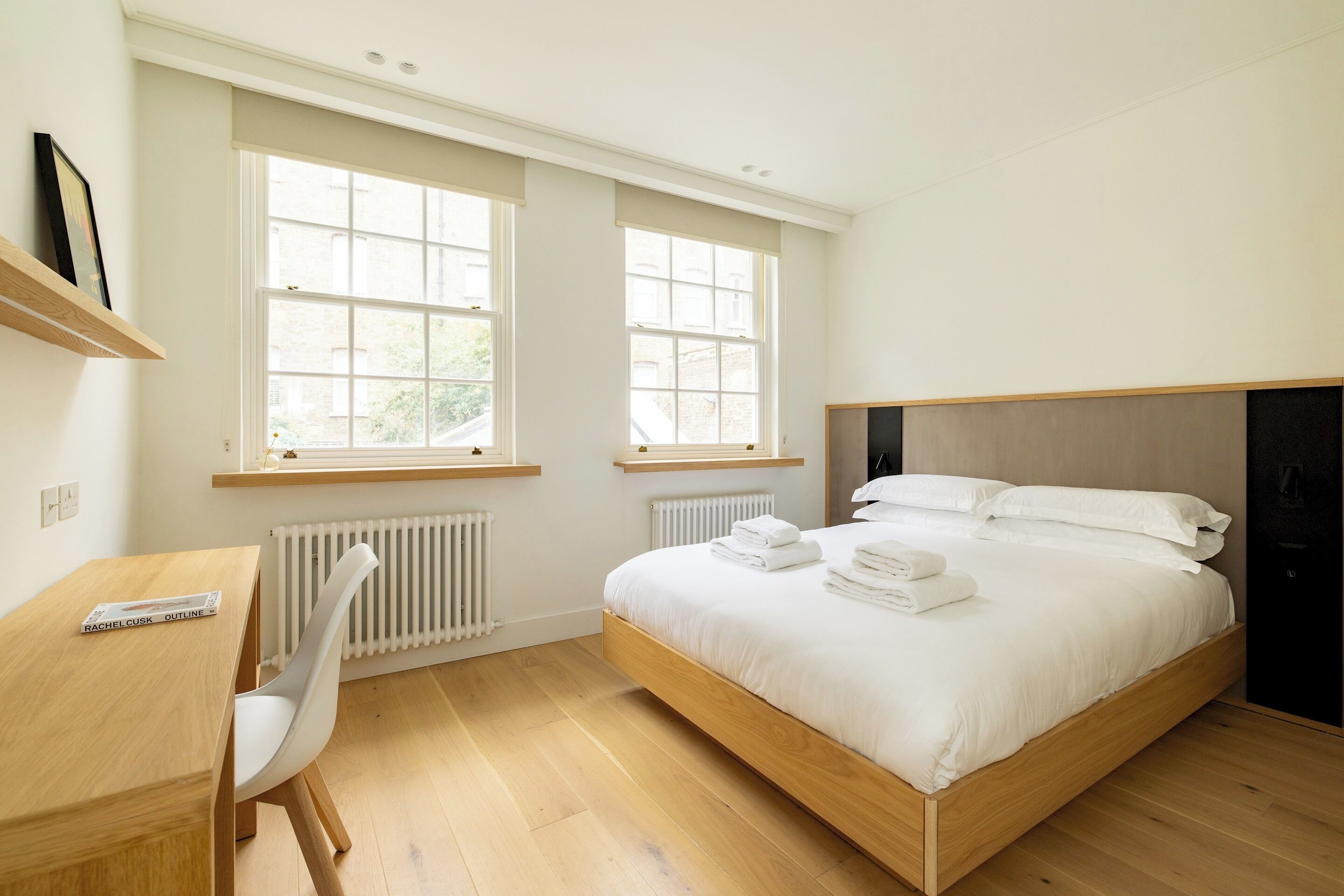 1 bedroom, iron/ironing board, bed sheets