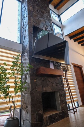 Interior - Large family cabin "Olivo" surrounded by forest and tranquility. (Rio de los Chilares)