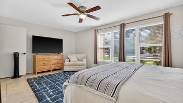 4 bedrooms, iron/ironing board, WiFi, wheelchair access