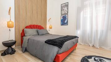 1 chambre, fer et planche Ă repasser, Wi-Fi, draps fournis