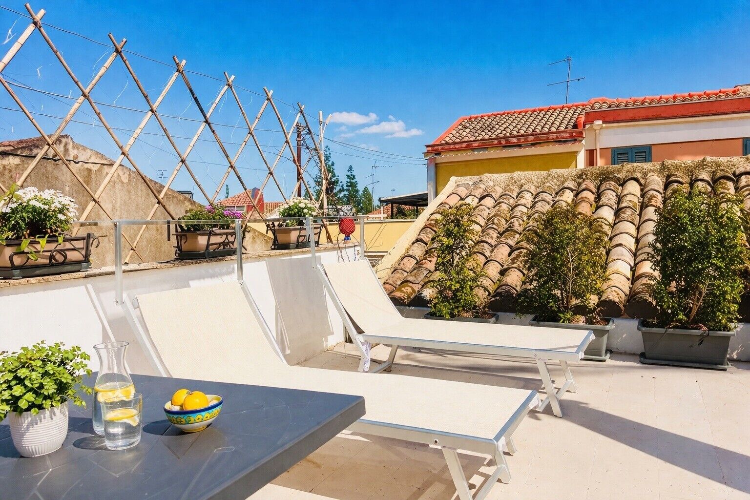 Udendørs spisemuligheder