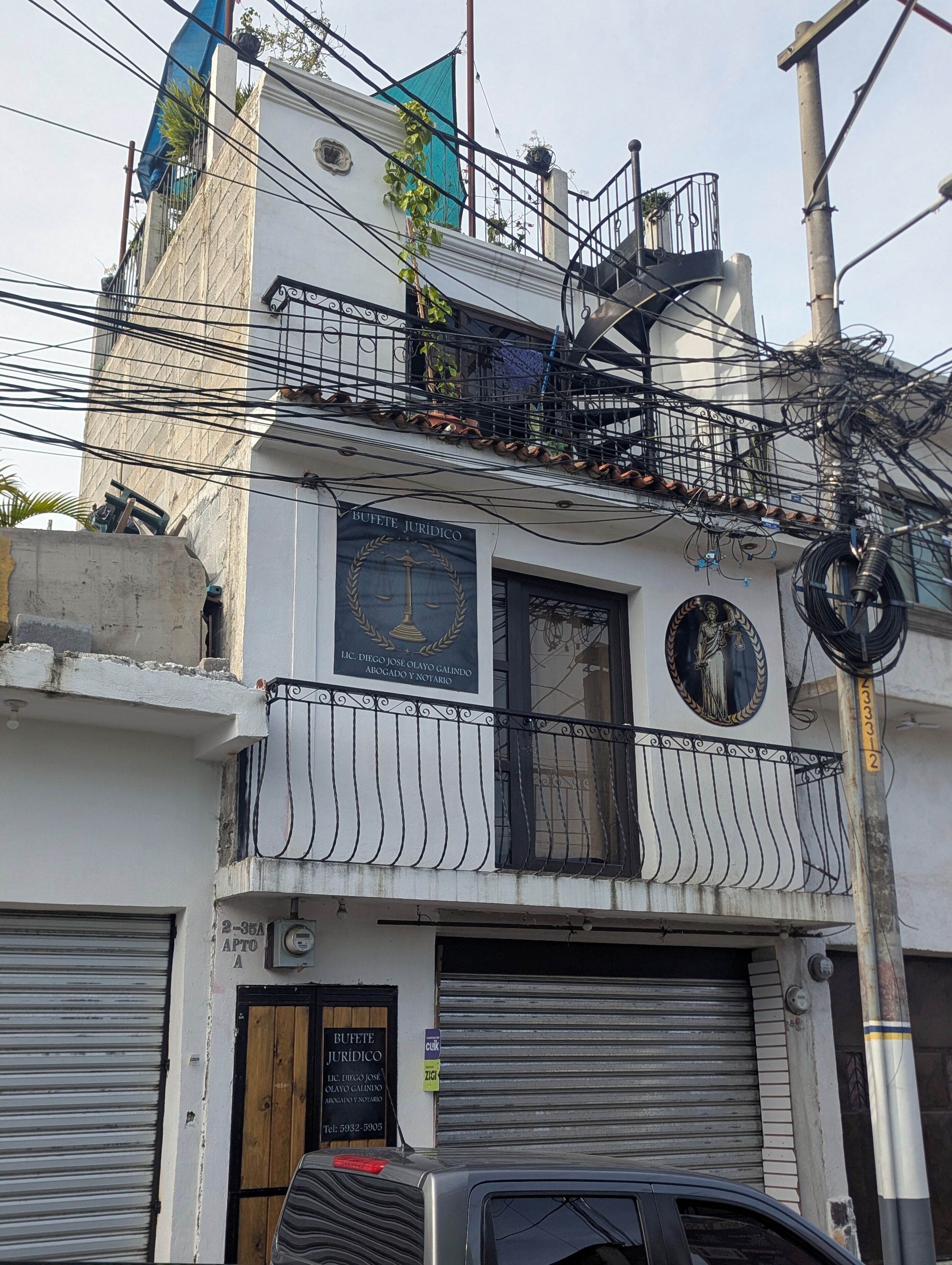 Fassade der Unterkunft