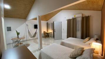 Comfort-Loft, Gartenblick | Schreibtisch, kostenloses WLAN