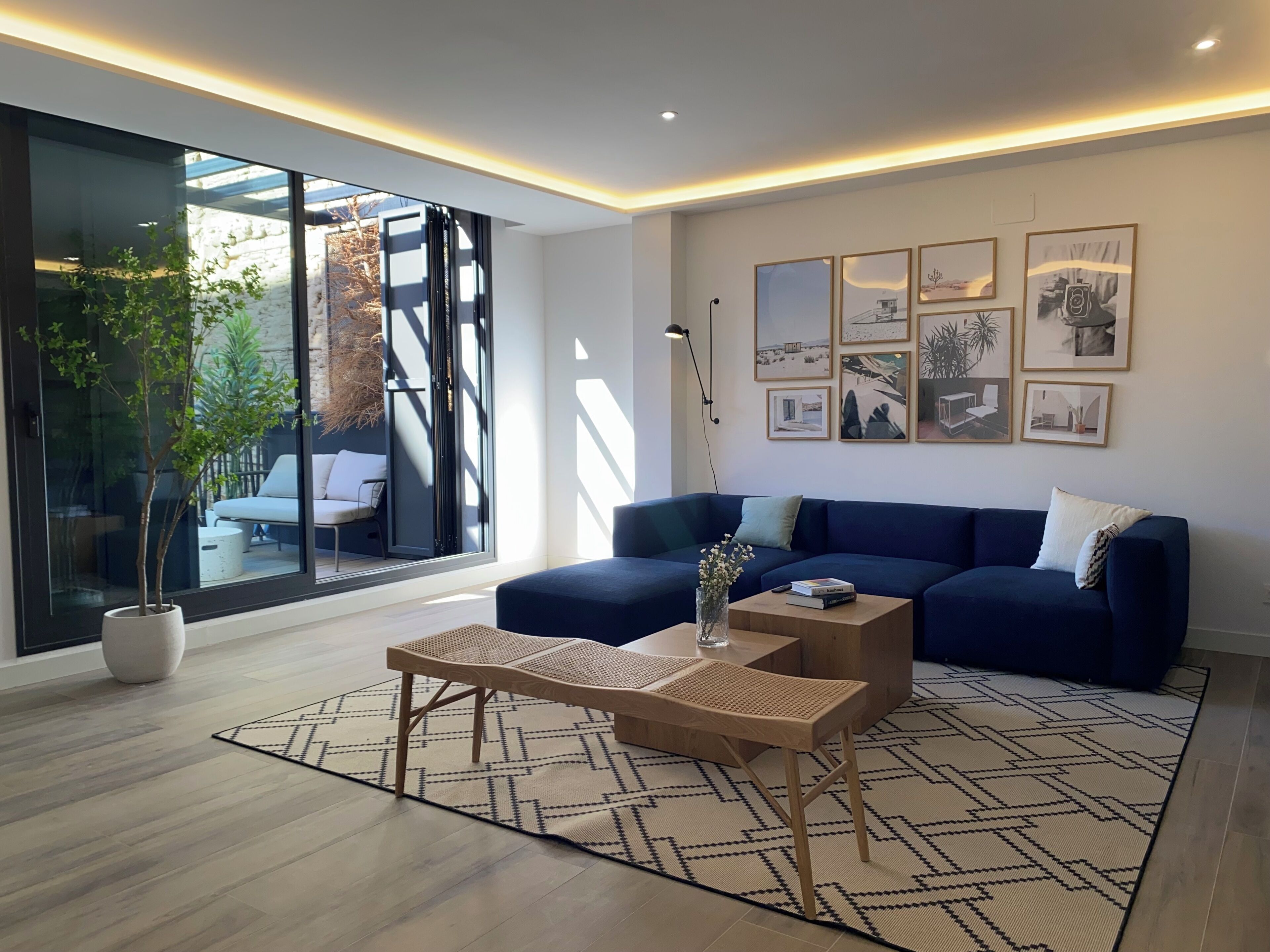 Leilighet, terrasse | Oppholdsområde