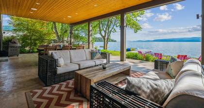 Escape to the Lake! Lakefront with Private Boat Slip and Hot Tub!