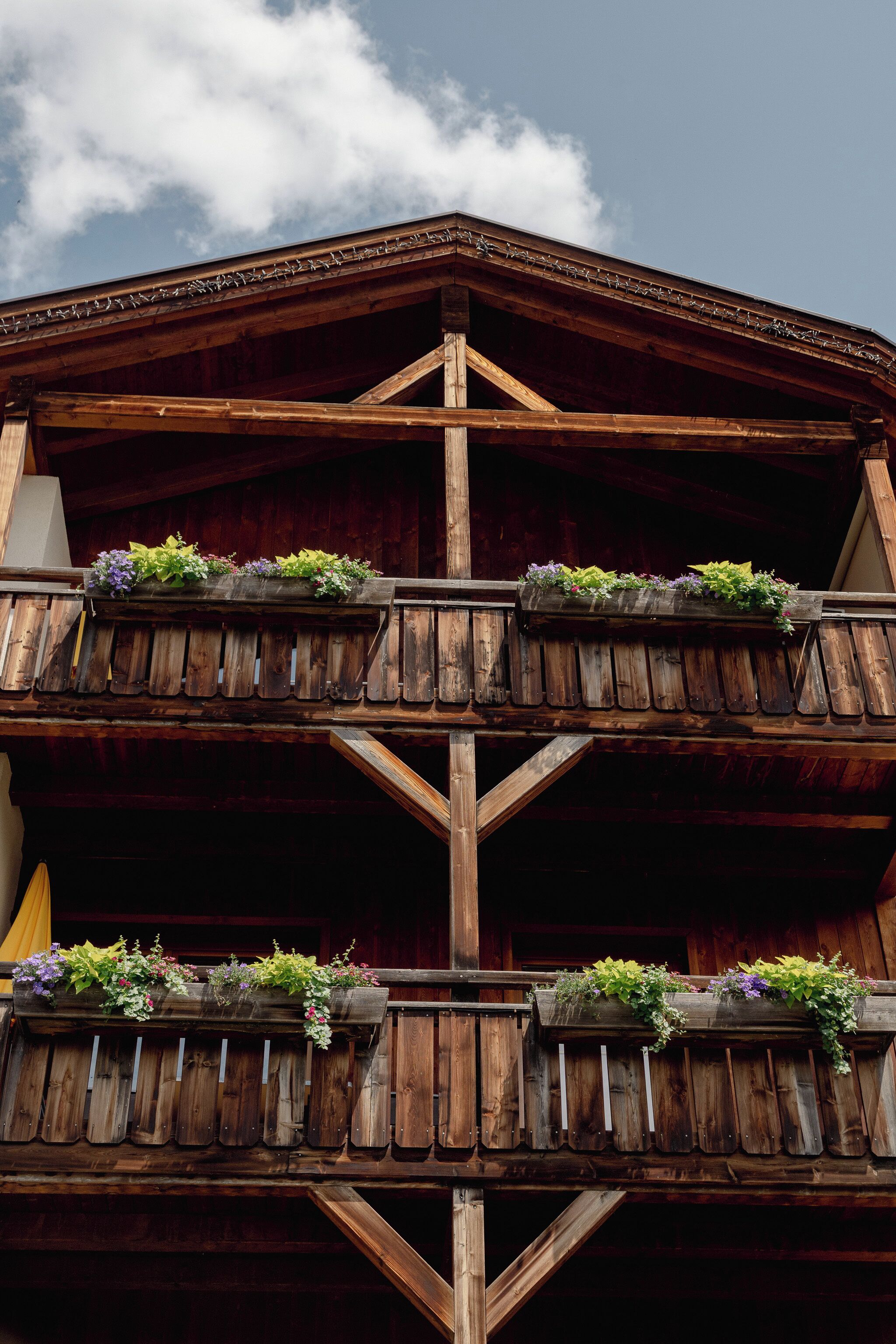 Fassade der Unterkunft