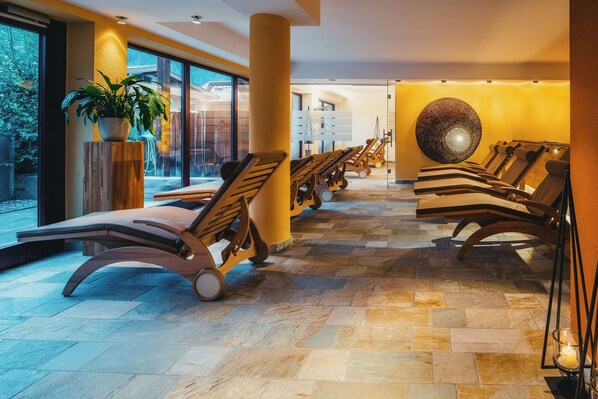 Sauna, steam room - Familien- und Naturhotel Darrehof (Serfaus)