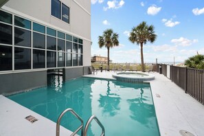 Pool - Seawind 5th floor: Heated Indoor/Outdoor Pool, Hot Tub, Gym & Sauna (Gulf Shores)