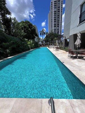 Pool - Giardino Smart Studio 05205 · 7 km GRU Airport +Space+Pool (Guarulhos)