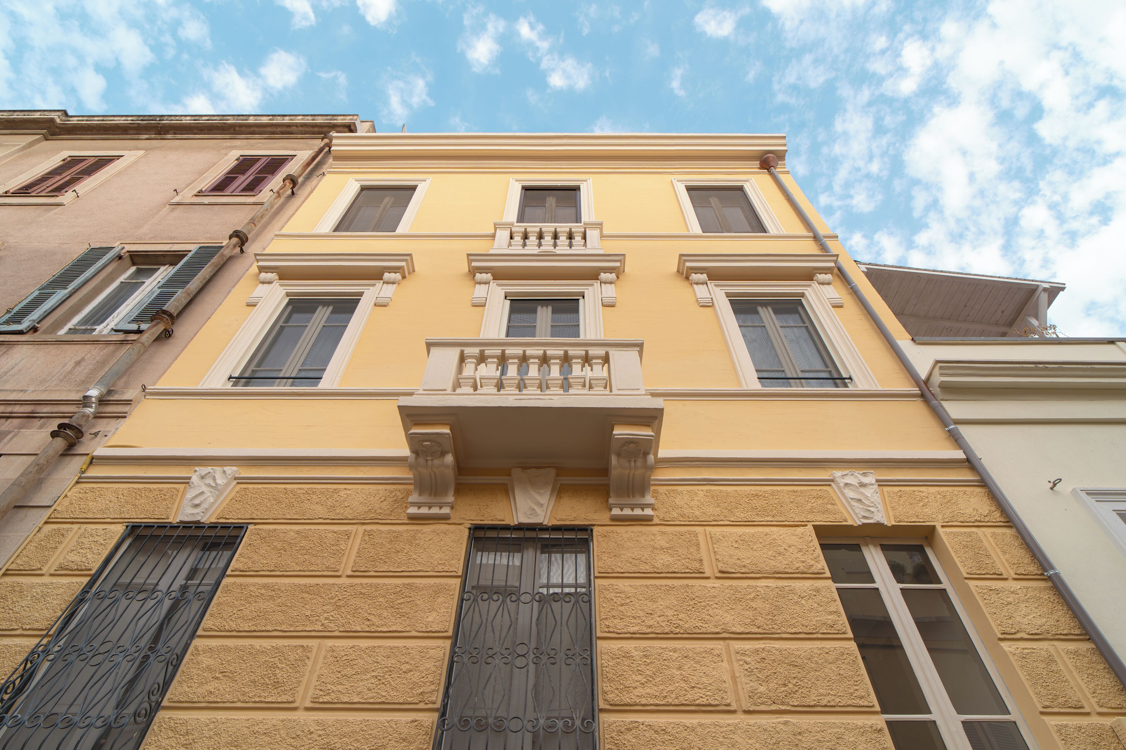 Fassade der Unterkunft