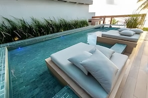 Standard Apartment | Pool | Outdoor pool - Flat pé na areia 406 Branco Haus  (João Pessoa)