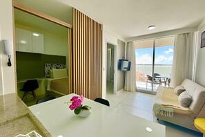 Standard Apartment | Free WiFi - Flat pé na areia 406 Branco Haus  (João Pessoa)