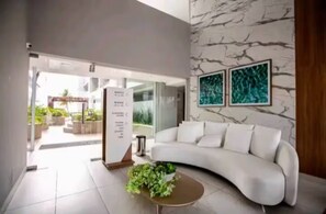 Unclassified image, 5 of 14, button - Flat pé na areia 406 Branco Haus  (João Pessoa)