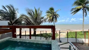 Outdoor pool - Flat pé na areia 406 Branco Haus  (João Pessoa)