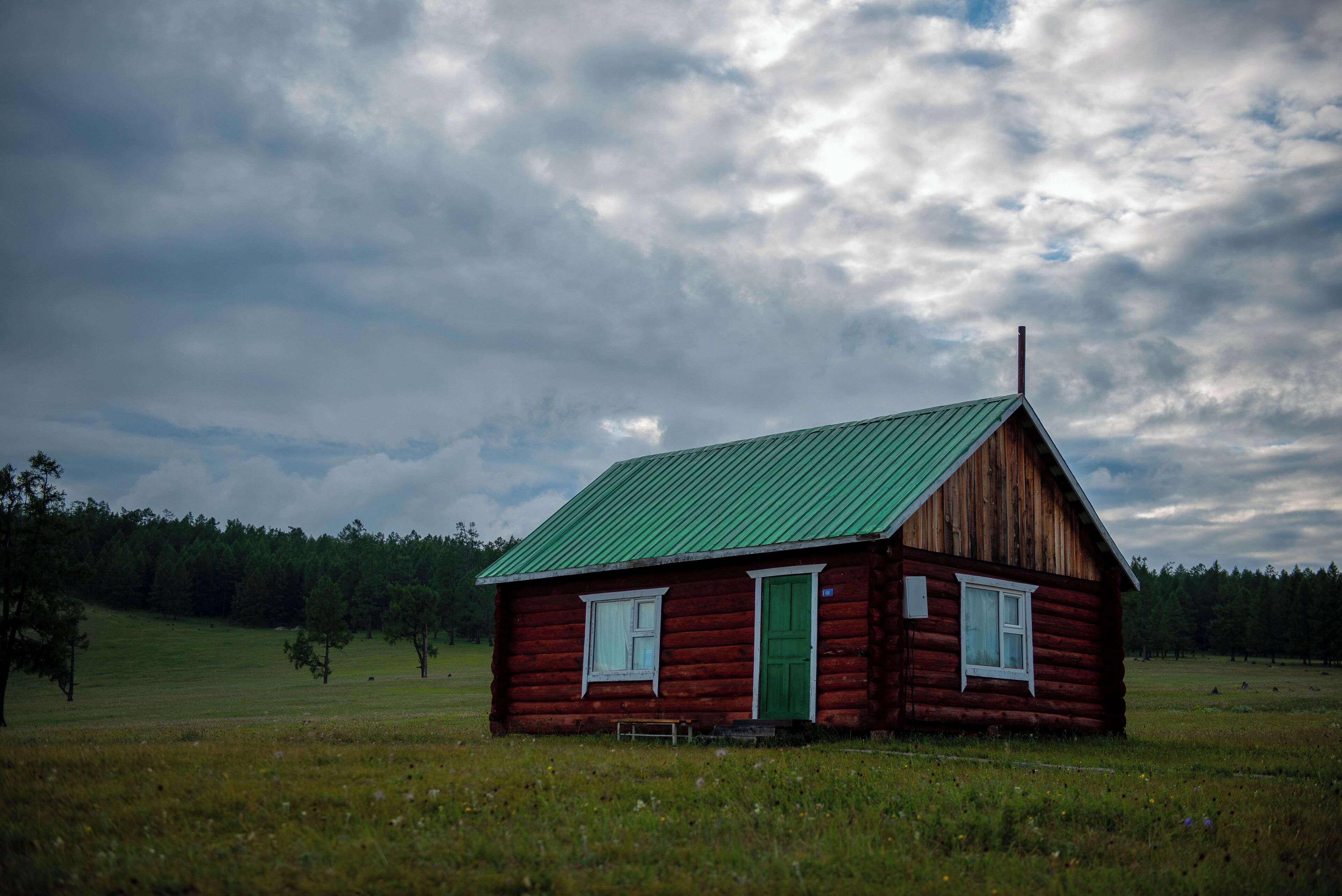 Standard-Ferienhütte, 2 Doppelbetten, Seeseite | Bettwäsche