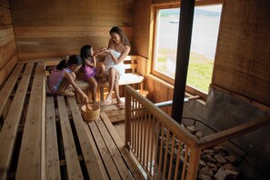 Sauna - Dalai Eej Resort - Inside Khuvsgul Lake National Park (Alag-Erdene)