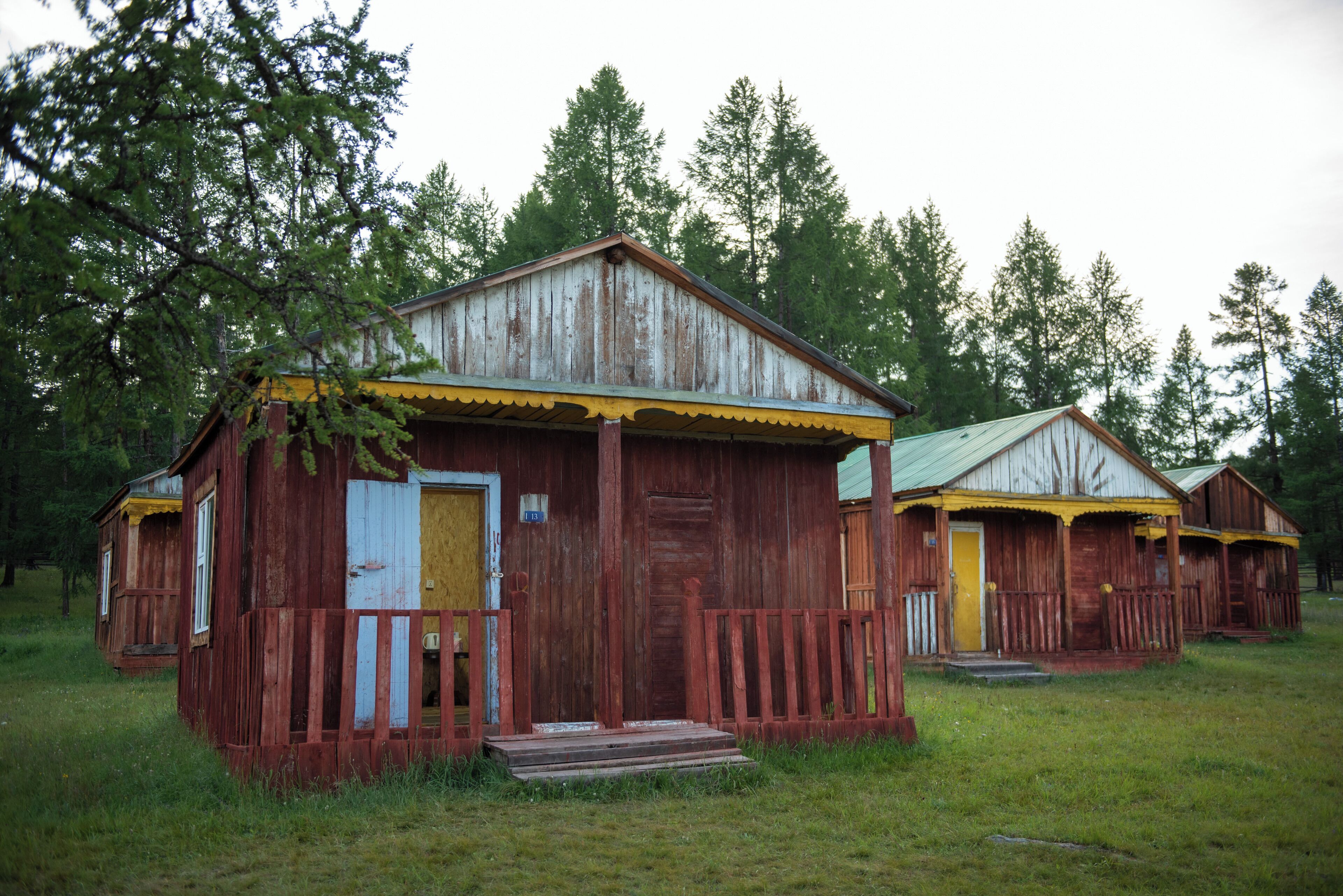 Standard Cabin, 2 Double Beds, Hill View | Bed sheets