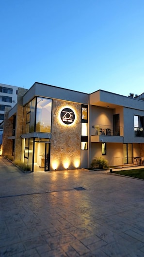 Façade de lâhĂ©bergement