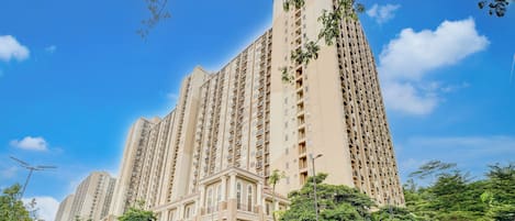 Façade de l’hébergement