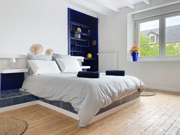 2 chambres, accès Internet, draps fournis