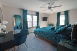 2 habitaciones, tabla de planchar con plancha, internet y ropa de cama 