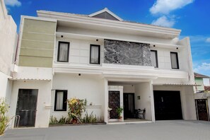 Fassade der Unterkunft