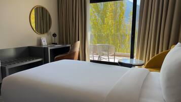 Executive-Zimmer, 2 Einzelbetten, Balkon, Bergblick