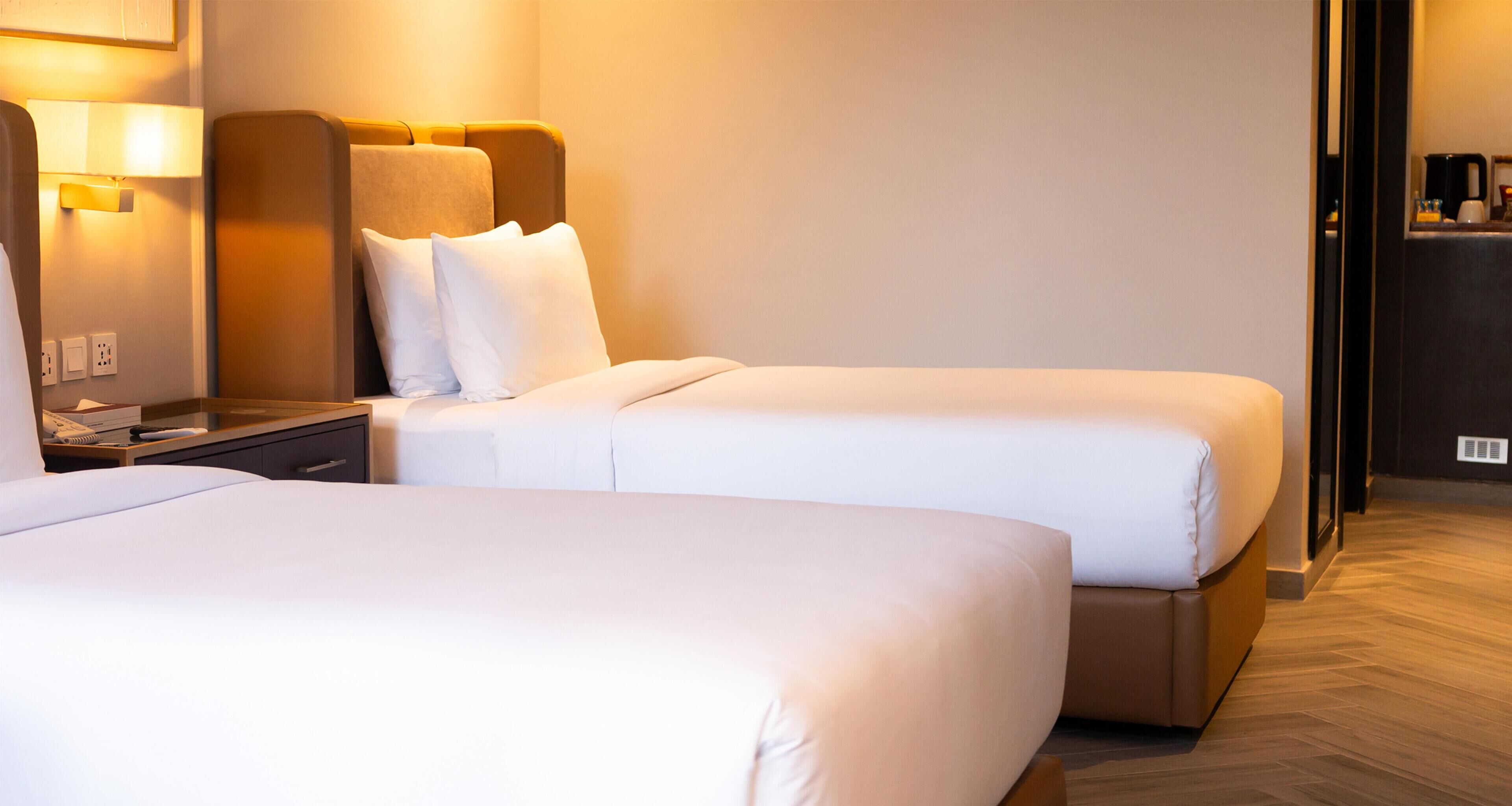 Deluxe Room, 2 Twin Beds, Balcony, Mountain View