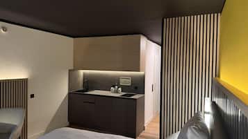 Kamar Deluks, 1 Tempat Tidur Double, dapur kecil | Dapur kecil pribadi